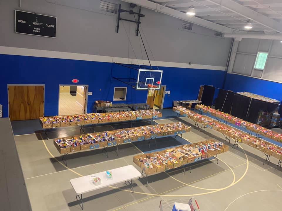 more boxes of food for those in need in the community.